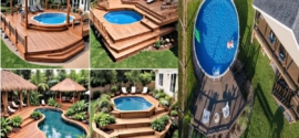 Above Ground Pool Deck Ideas On A Budget