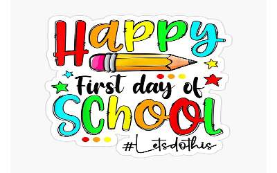 Back to School Coloring Page _ First Day of School Coloring Page 