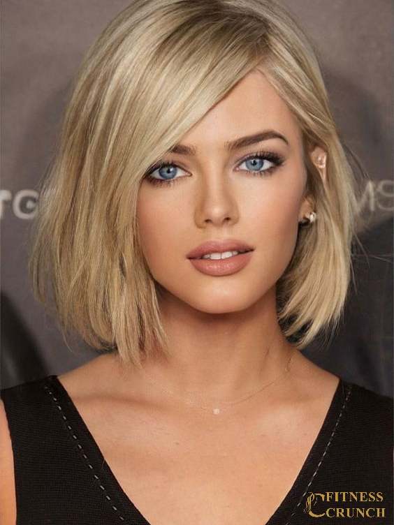 Medium Bob Long Bangs - Thin Fine Hair Bob With Bangs