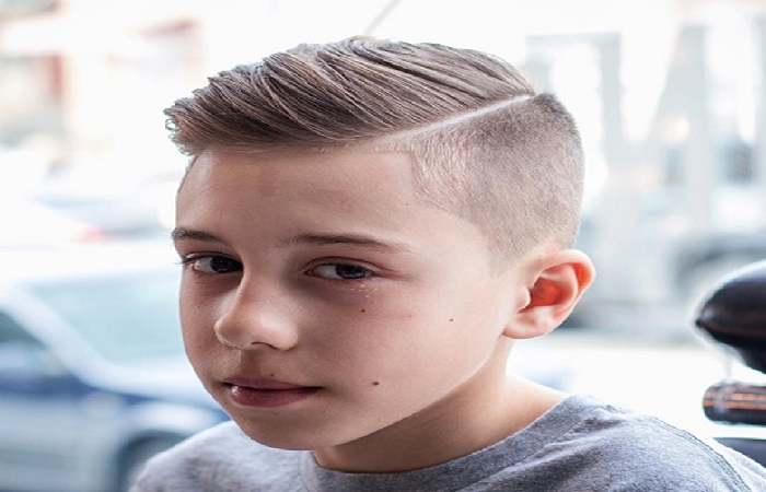 Sharp Side Part for Boys