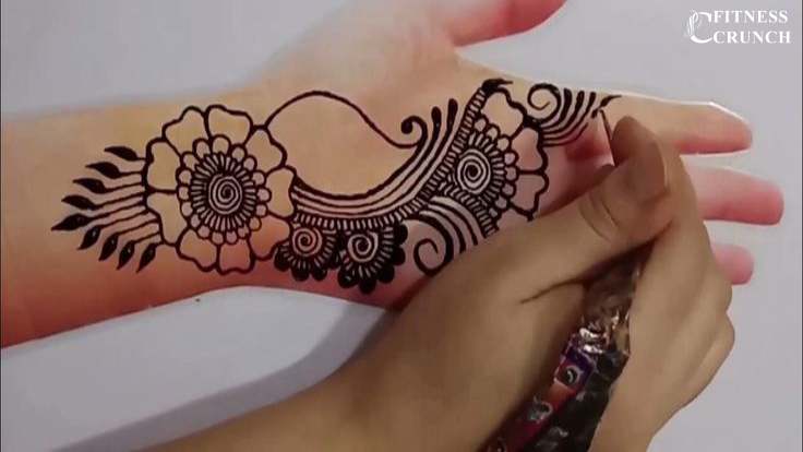 Arabic Mehndi Front Hand