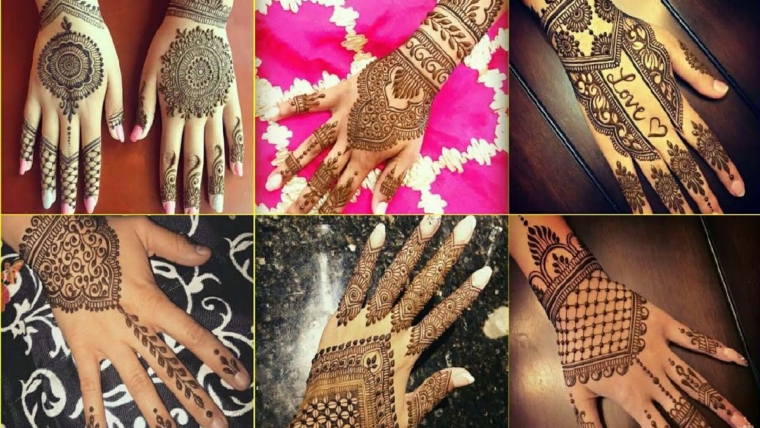 front mehndi design easy and beautiful