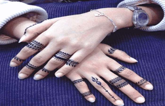 henna rings