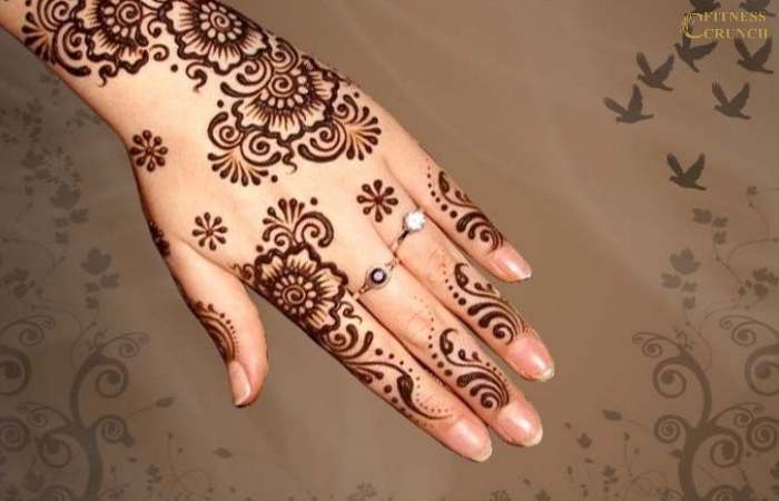 simple henna designs hand