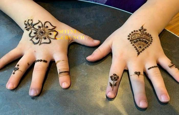 simple mehndi designs for kids 