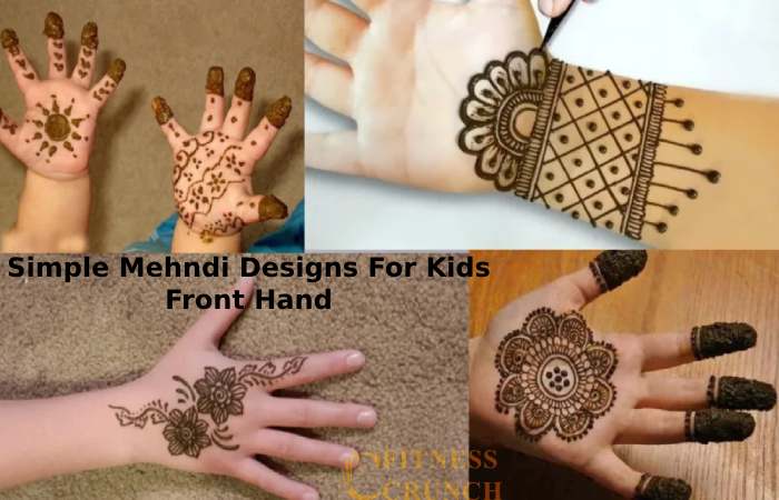 simple mehndi designs for kids