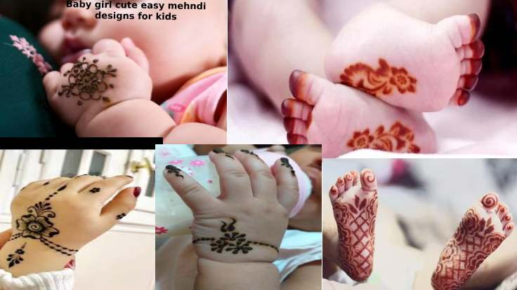 simple mehndi designs for kids