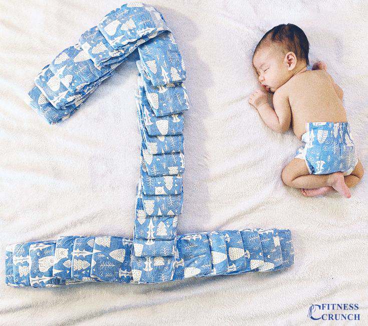 1 month photoshoot _ Baby’s first year 