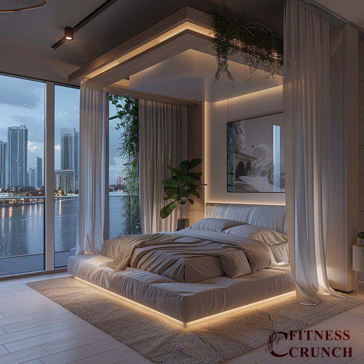 Modern House Interior Bedroom