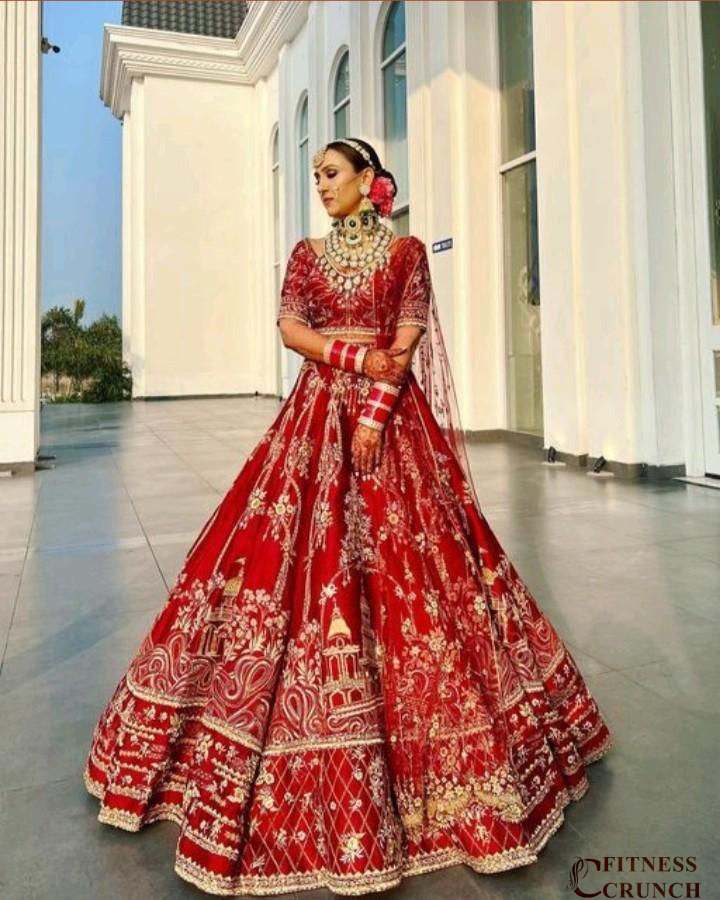 Bridal Dresses Pakistani Barat Red