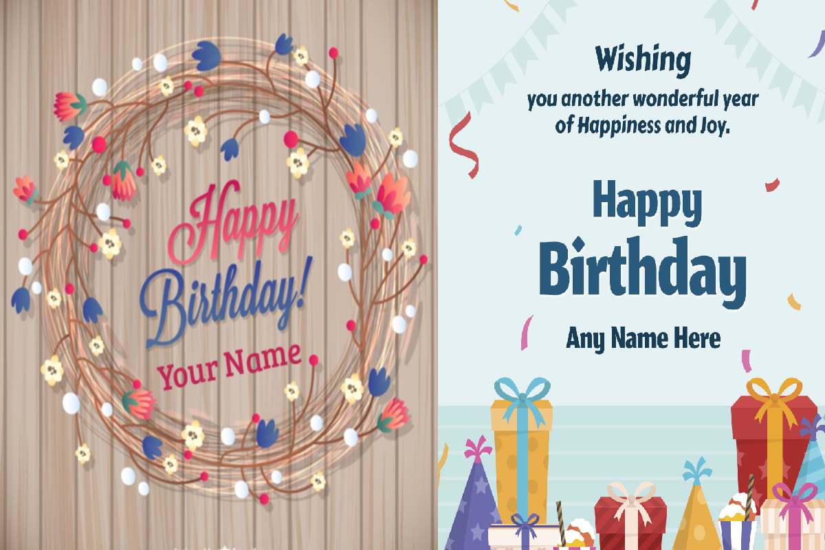 Birthday Wishes With Name And Photo