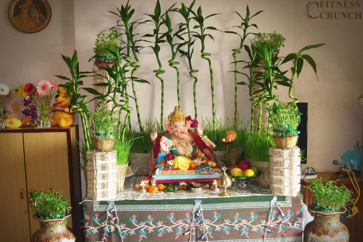 Decoration Ideas For Ganpati At Home