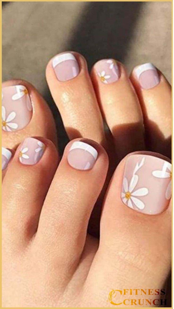 Pedicure White Design