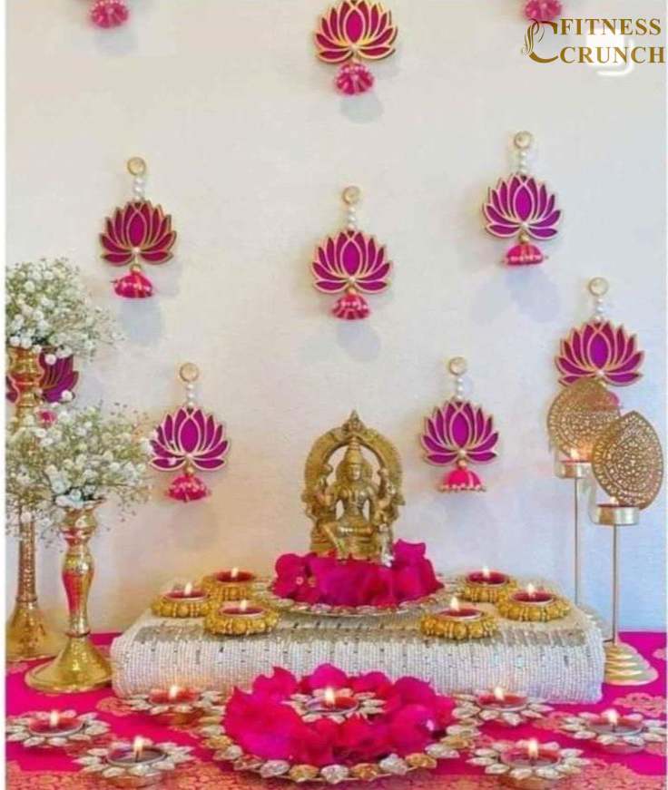 Ganpati Decoration At Home