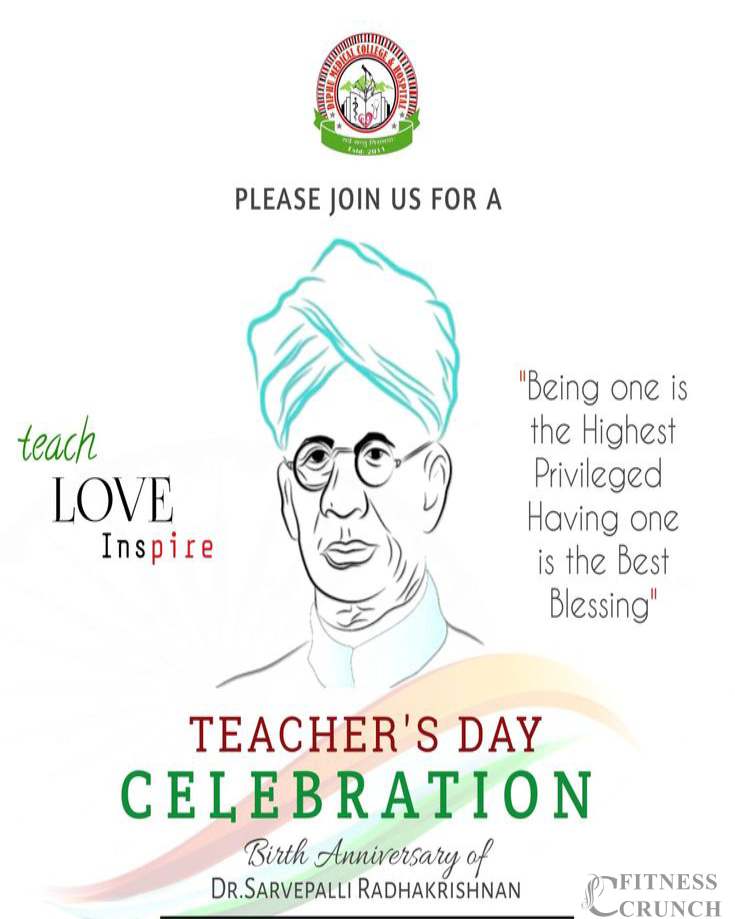 Invitation for teacher day celebration 