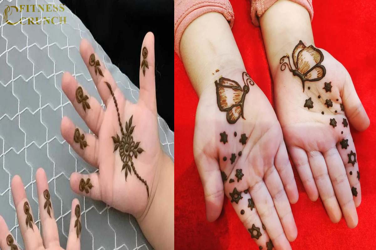 Mehndi Design For Kids Front Hand