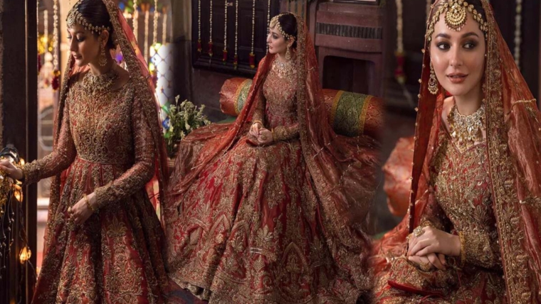 Nikkah Red Traditional Pakistani Wedding Dresses