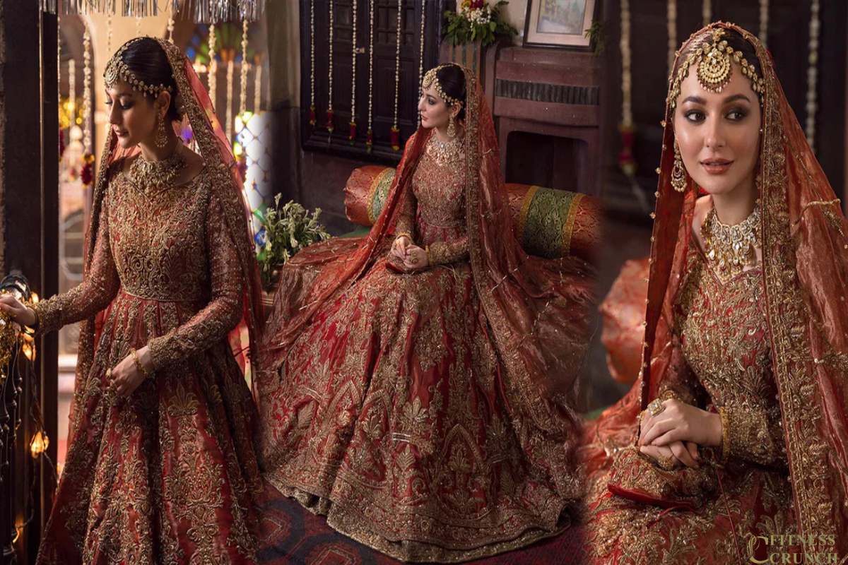 Nikkah Red Traditional Pakistani Wedding Dresses