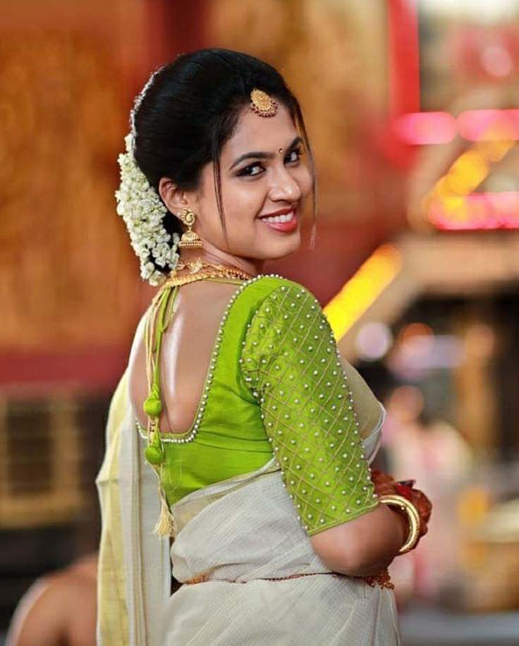 Modern Kerala Saree Blouse Designs