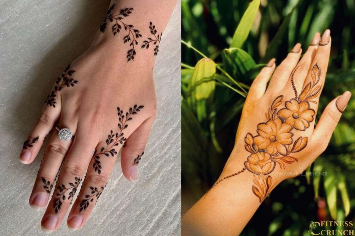 Small Back Hand Mehndi Design Simple And Easy