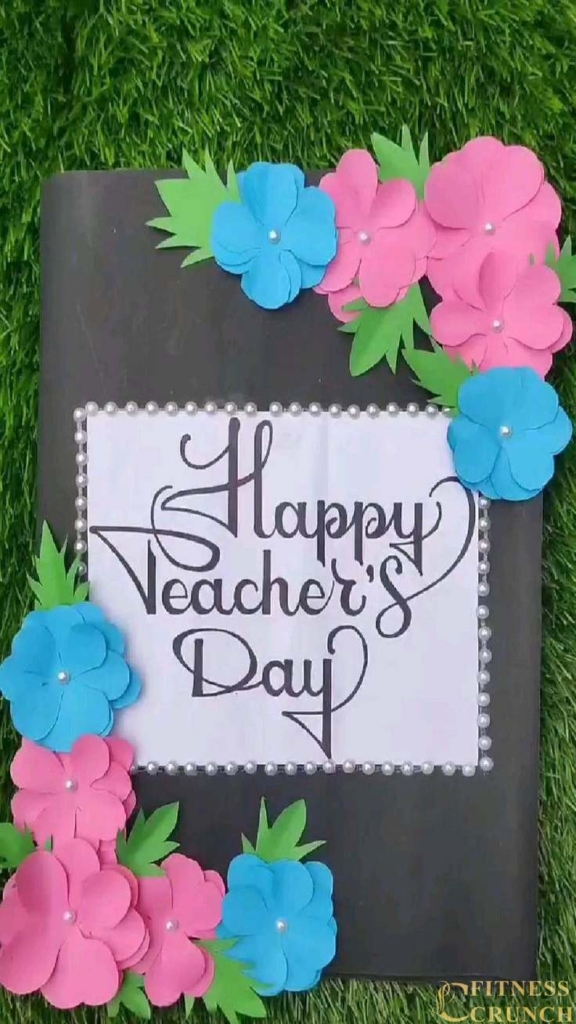 Teacher Day Card Decoration