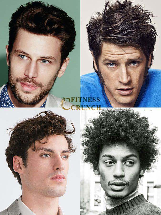 Triangular Face Shape Hairstyles Men