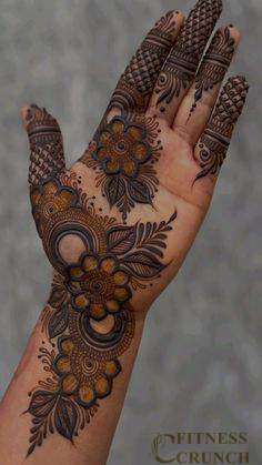 Simple Arabic Mehndi