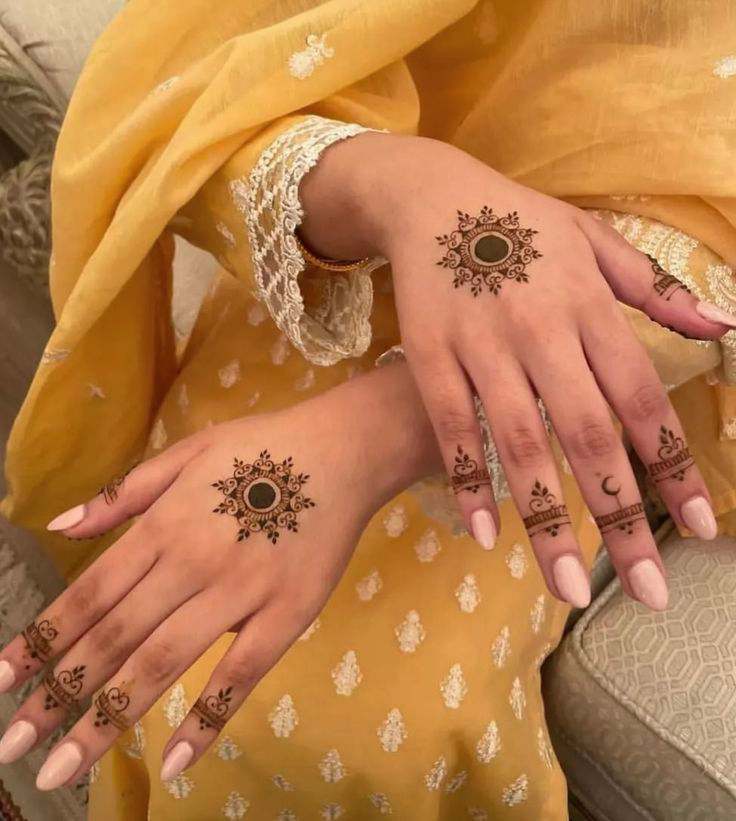 Simple Henna Designs Hand