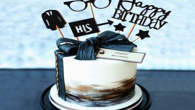 men's unique birthday cake for husband