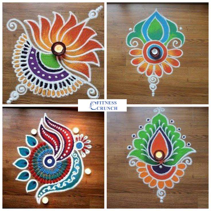 Rangoli Designs Simple Diwali